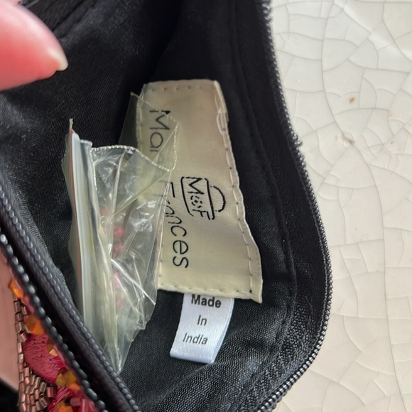 Mary Frances Beaded Coin Purse Easy Open Lobster-Claw Clasp Key Ring NWTs - Picture 4 of 14